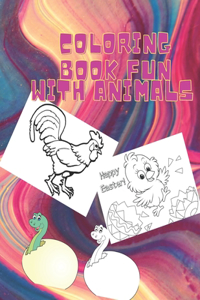 Coloring Book - Fun with Animals