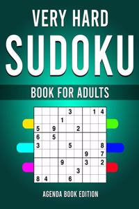 Very Hard Sudoku Book for Adults