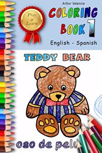 Play & Learn Coloring Book 1