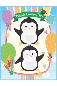 Penguin Coloring Book