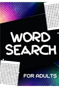 Word Search for Adults