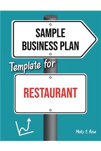 Sample Business Plan Template For Restaurant