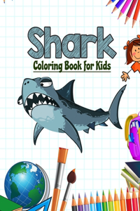 Shark Coloring Book for Kids