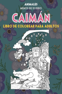 Libro de colorear para adultos - Menos de 10 euro - Animales - Caimán