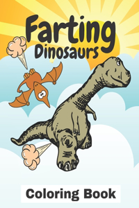 Farting Dinosaurs Coloring Book
