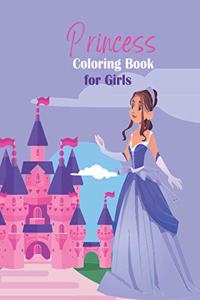 Princess Coloring Book for Girls