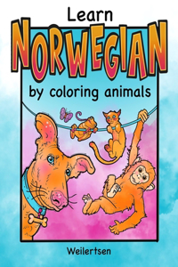 Learn Norwegian by coloring animals Weilertsen