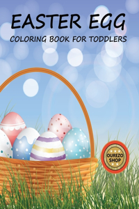 Easter Egg Coloring Book For Toddlers