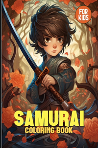 Samurai Coloring Book For Kids