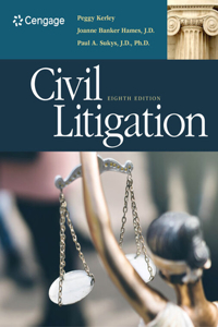 Bundle: Civil Litigation, 8th + Mindtap Paralegal, 1 Term (6 Months) Printed Access Card