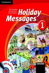 Holiday Messages 1 Student's Book with Audio CD Italian Edition