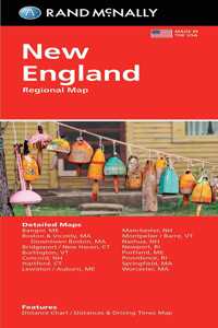 Rand McNally Folded Map: New England
