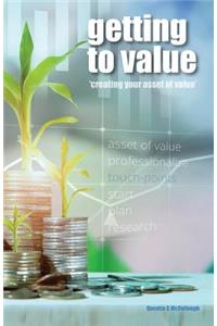 Getting to Value: Creating Your Asset of Value