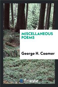 Miscellaneous Poems