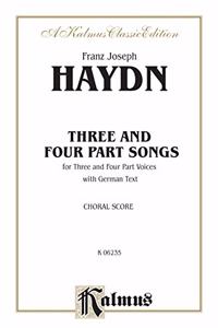 HAYDN 3 4 PART SONGS V