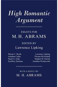 High Romantic Argument