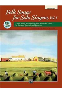 Folk Songs for Solo Singers