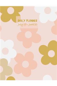 Daily planner July 19 - June 20