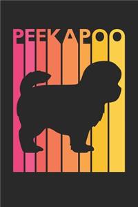 Vintage Peekapoo Notebook - Gift for Peekapoo Lovers - Peekapoo Journal