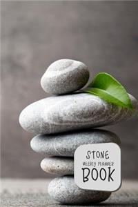 Stone Weekly Planner Book