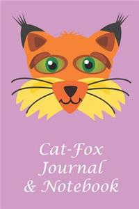 Cat-Fox Journal & Notebook