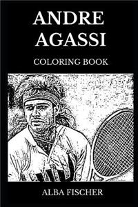 Andre Agassi Coloring Book