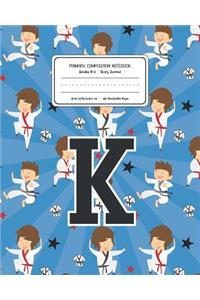 Primary Composition Notebook Grades K-2 Story Journal K