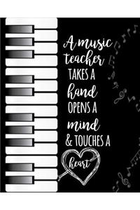A Music Teacher Takes a Hand Opens A Mind & Touches A Heart
