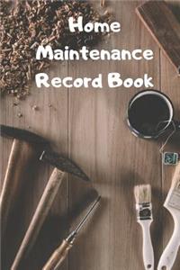 Home Maintenance Record Book