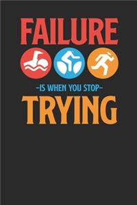 Failure Is When You Stop Trying