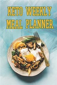 Keto Weekly Meal Planner