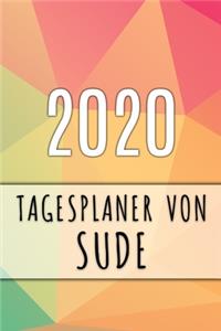 2020 Tagesplaner von Sude: Personalisierter Kalender für 2020 mit deinem Vornamen