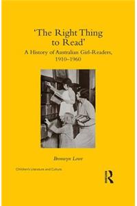 ‘The Right Thing to Read’