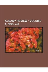 Albany Review (Volume 1, Nos. 4-6)