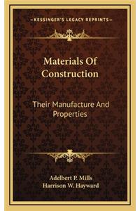 Materials of Construction