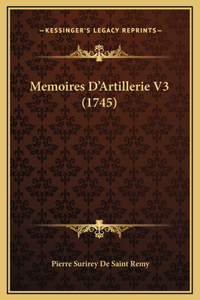 Memoires D'Artillerie V3 (1745)
