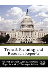 Transit Planning and Research Reports
