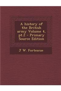 A History of the British Army Volume 4, PT.2