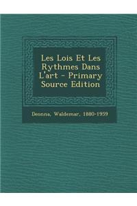 Les Lois Et Les Rythmes Dans L'art