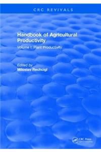 Handbook of Agricultural Productivity