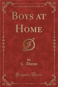 Boys at Home (Classic Reprint)