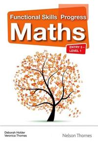 Functional Skills Progress Maths Entry 3 - Level 1 CD-ROM