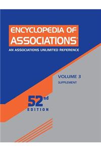 Encyclopedia of Associations, Volume 3
