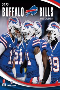Buffalo Bills 2022 12x12 Team Wall Calendar