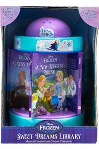 Disney Frozen Sweet Dreams Library: Musical Carousel and 5-Book Collection