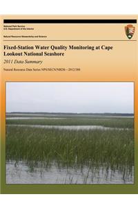 Fixed-Station Water Quality Monitoring at Cape Lookout National Seashore