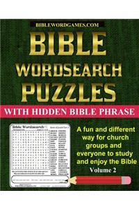 Bible Word Search Puzzles Volume 2