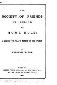 Society of Friends in Ireland and Home Rule