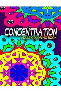CONCENTRATION ADULT COLORING BOOKS - Vol.3