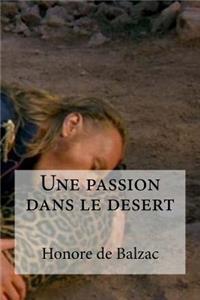 Une passion dans le desert